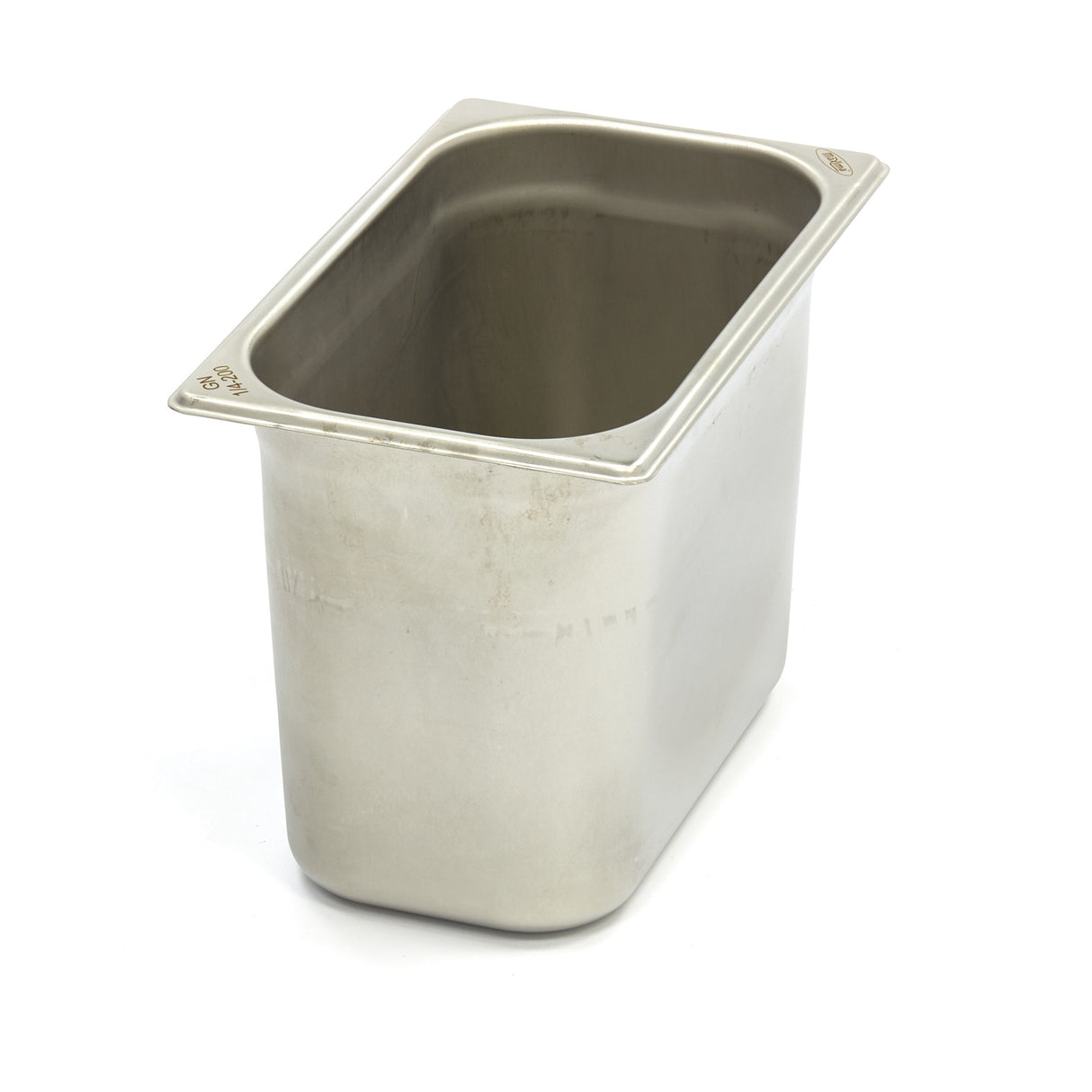 Maxima Gastronorm Container - 1/4 GN - 20cm Deep - Stainless Steel - 09367532