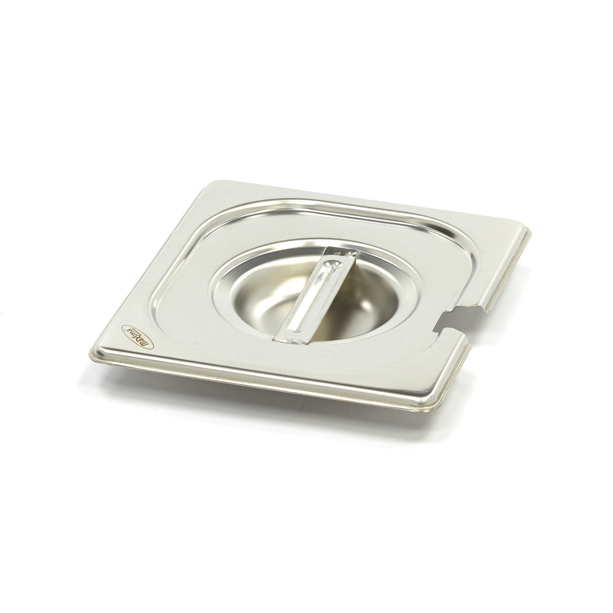 Maxima Gastronorm Lid - 1/6 GN - Stainless Steel - with Recess - 09367775
