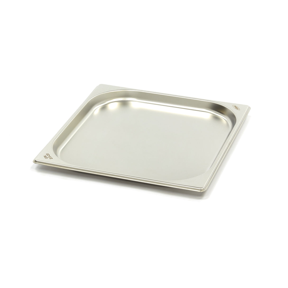 Maxima Gastronorm Container - 2/3 GN - 2cm Deep - Stainless Steel - 09367563