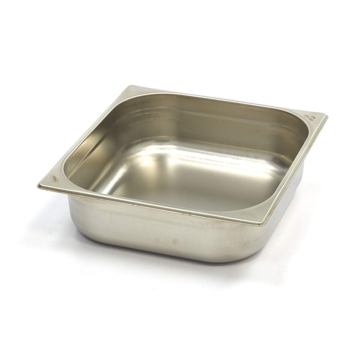 Maxima Gastronorm Container - 2/3 GN - 10cm Deep - Stainless Steel - 09367566