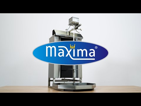 Shoarma Grill - 4 Branders - 50 Kg Vlees - Elektrisch - MAXIMA