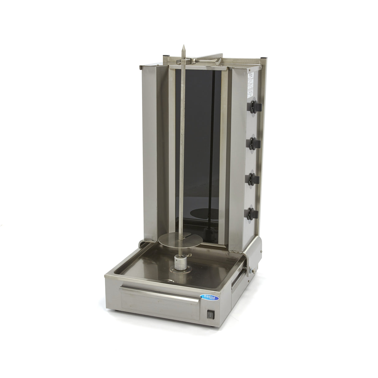 Shoarma Grill - 4 Branders - 70 Kg Vlees - Elektrisch - MAXIMA