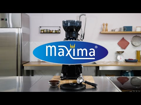 Maxima Coffee Grinder - 1kg of Beans - Digital Display and Portioner - Very Quiet - 08804590