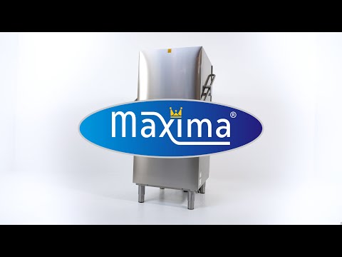 Maxima Pass Through Dishwasher - 50x50cm - With Drain, Rinse Aid and Soap Pumps - 400V - 09240080
