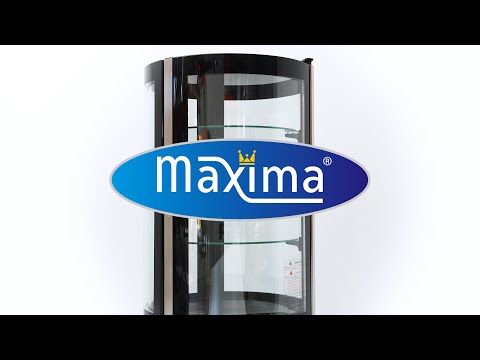 Gebaksvitrine - 100 L - 48 cm - Rond - MAXIMA