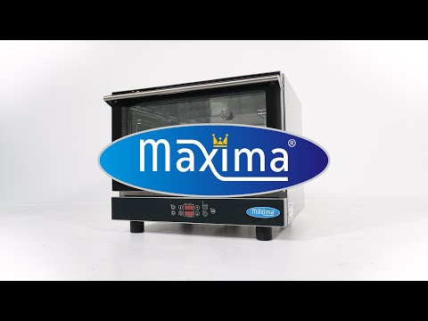 Maxima Combi Steam Oven - Fits 4 x 2/3 GN Trays - Digital Display - 08500201
