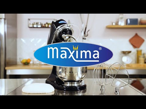 Maxima Stand Mixer - 7L - Up to 2kg Dough - Steel Blue Matt - 09360775