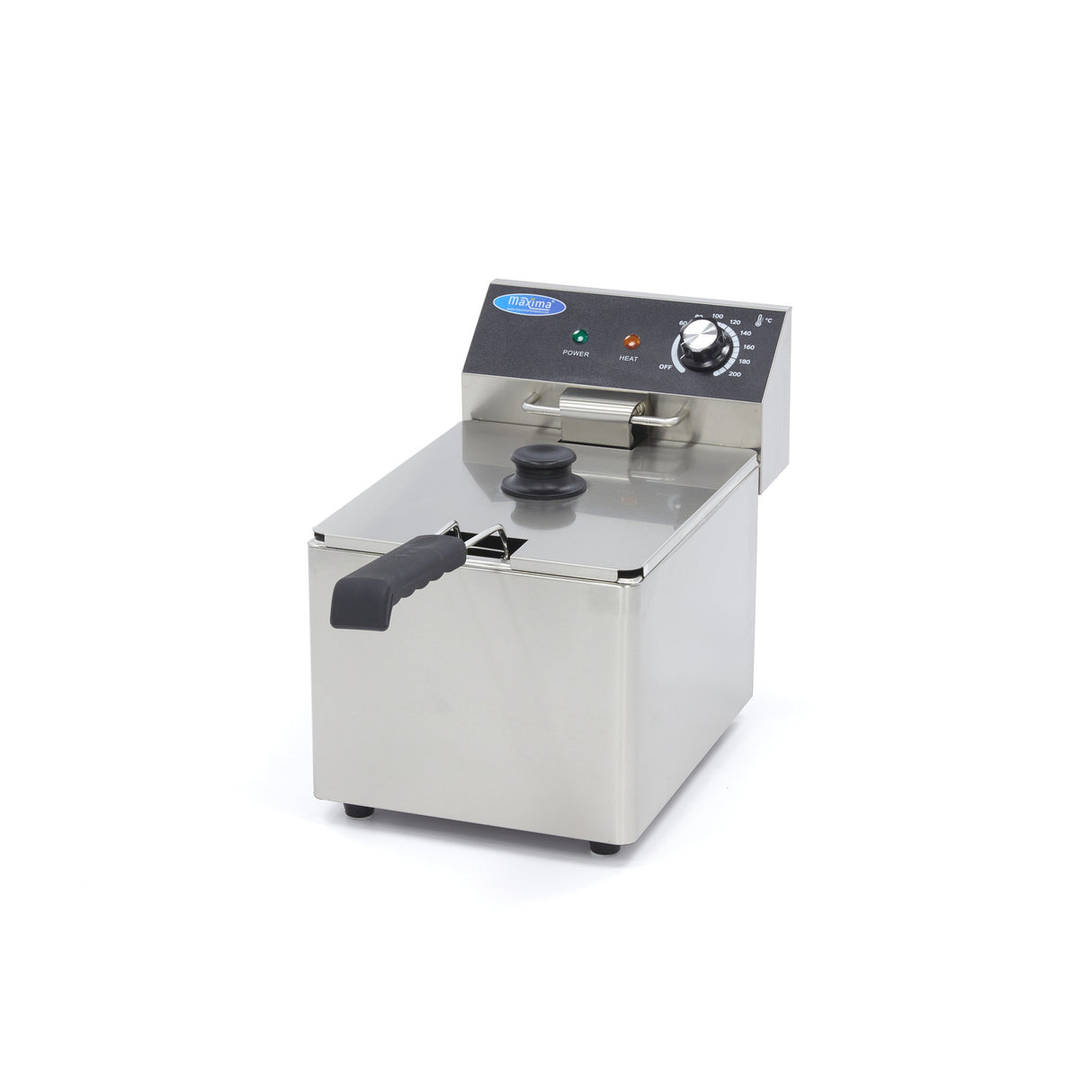 Maxima Deep Fryer - 8L - 1 Basket - up to 1,4kg of Fries - 09365215