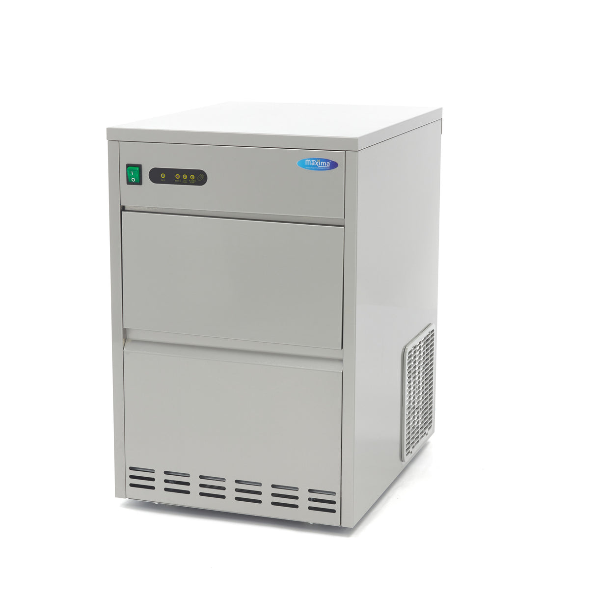 Ijsblokjesmachine - 45 Kg/Dag - Holle Ijsblokjes - Watergekoeld - MAXIMA