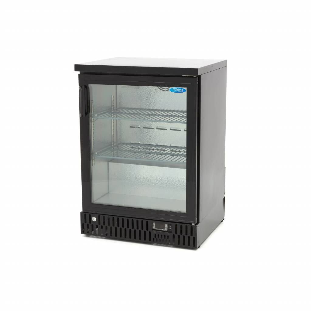 Maxima Drinks Fridge - 142L - 1 Hinged Door - 2 Adjustable Shelves - 09400900