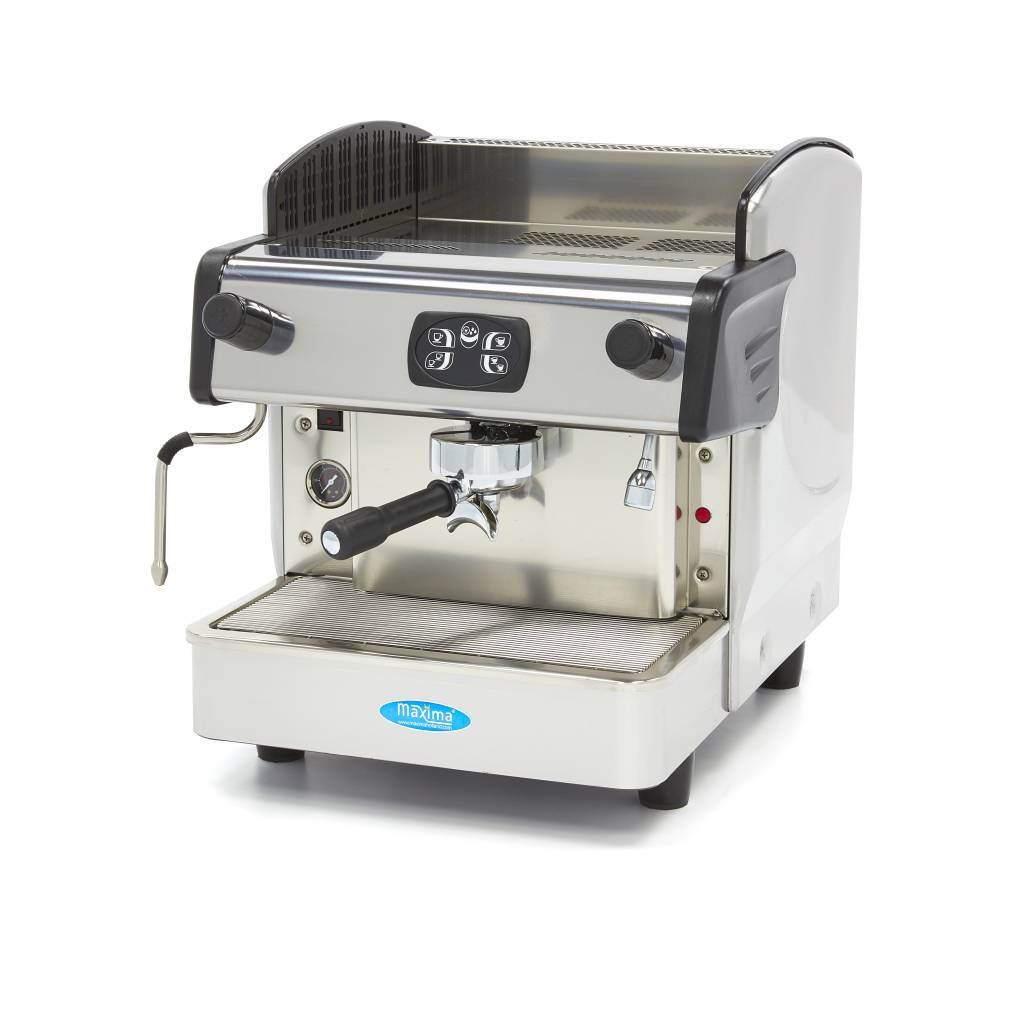 Maxima Espresso Machine - 1 Piston - 240 Cups Per Hour - Self-cleaning - 08804000