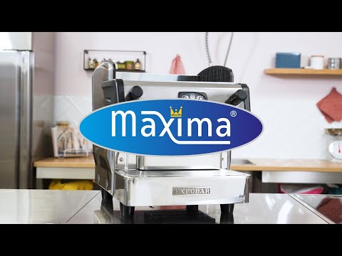 Maxima Espresso Machine - 1 Piston - 240 Cups Per Hour - Self-cleaning - 08804000