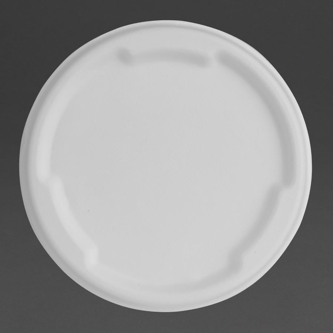 Fiesta Compostable Bagasse Lids for 400/500ml Bowl Bases (Pack of 50) - HW025 Fiesta Compostable