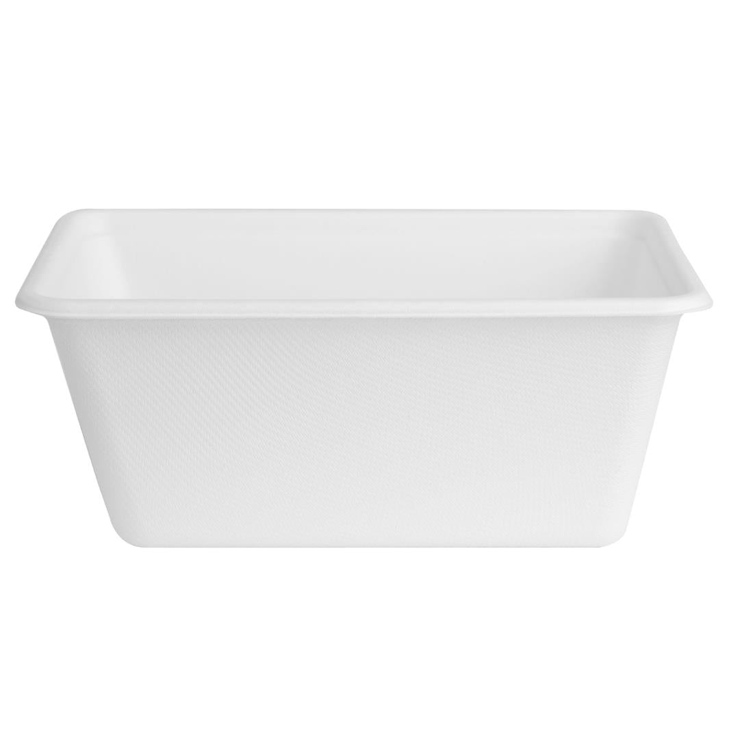 Fiesta Compostable Bagasse Food Container Bases 1000ml (Pack of 100) - HW036 Fiesta Compostable