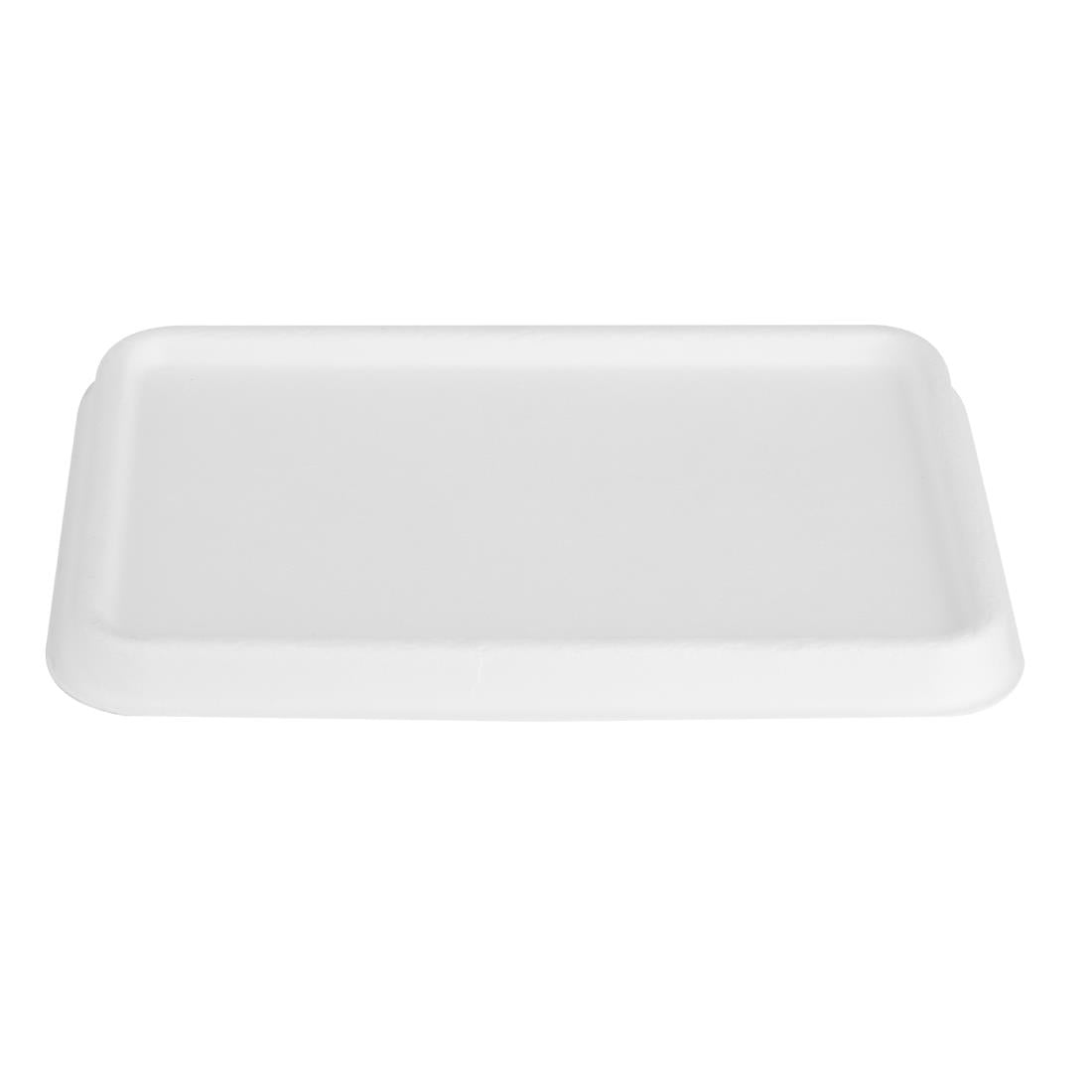 Fiesta Compostable Bagasse Lids for Bagasse Container Bases (Pack of 100) - HW037 Fiesta Compostable