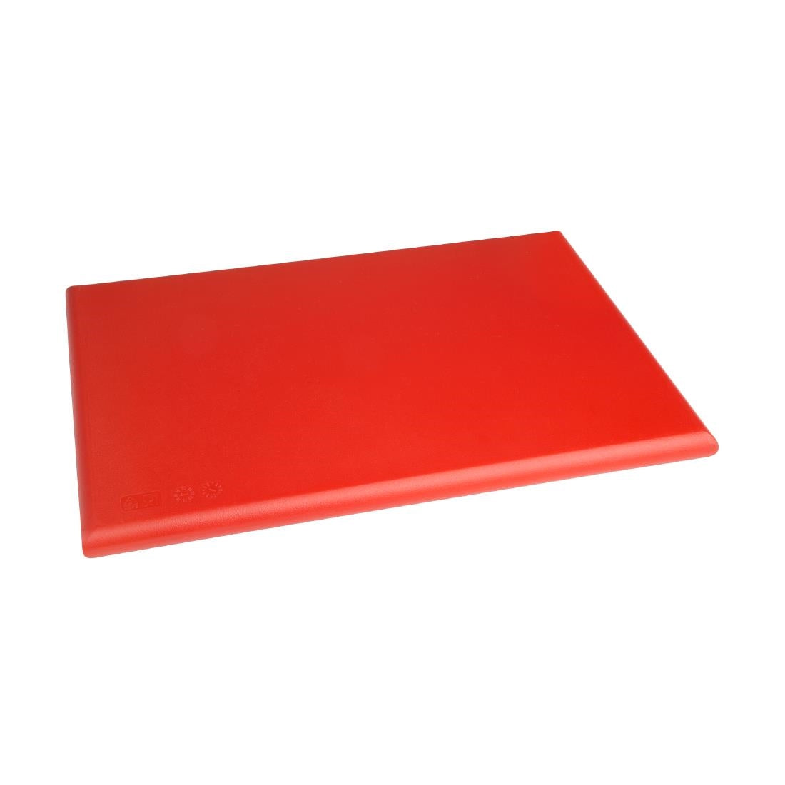 Hygiplas Thick High Density Red Chopping Board Standard 450x300x25mm - J034 Hygiplas