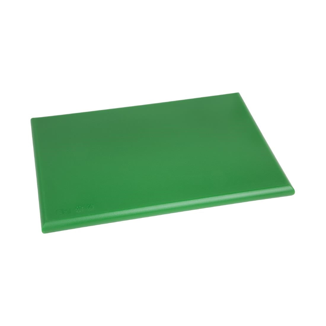 Hygiplas Thick High Density Green Chopping Board Standard 450x300x25mm - J037 Hygiplas