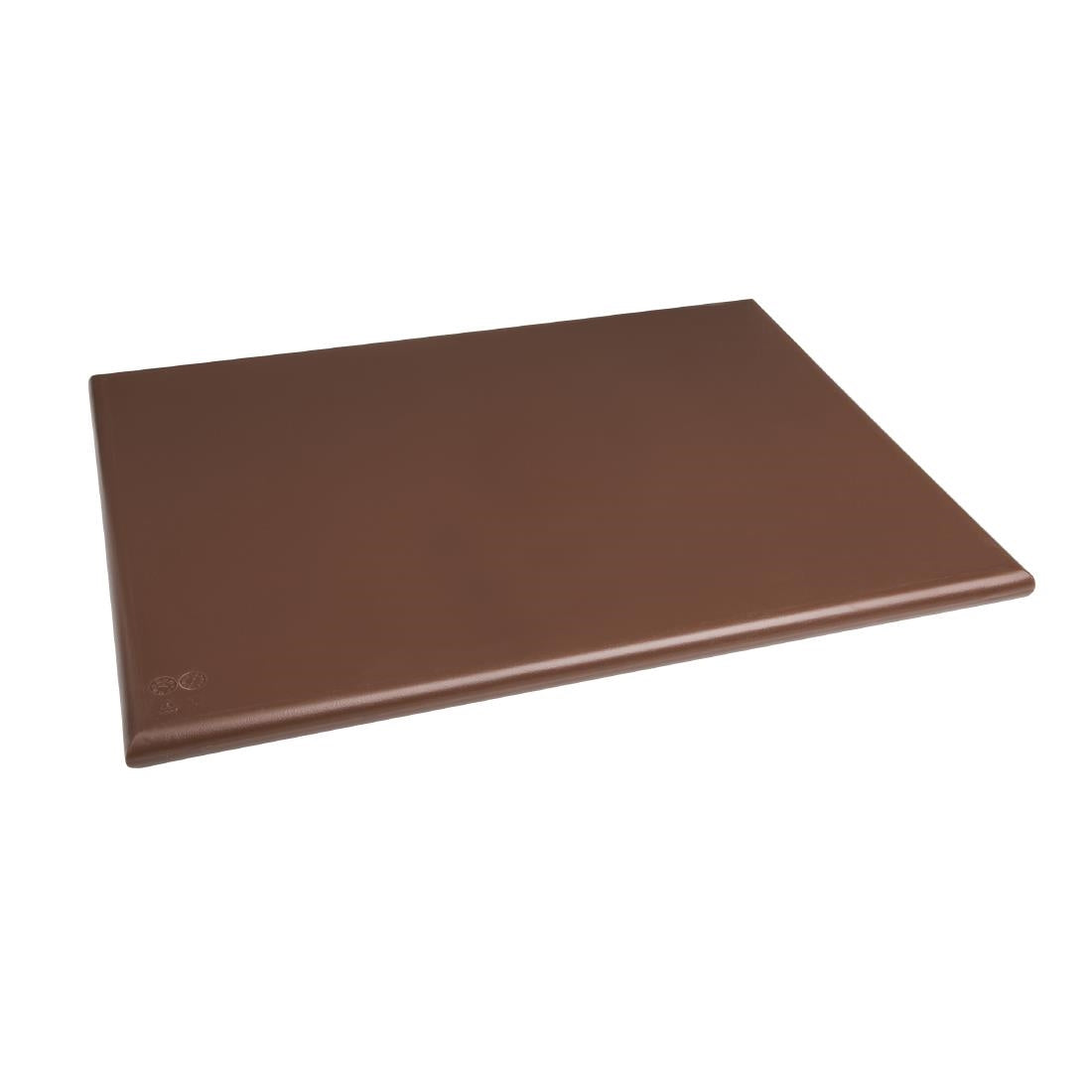 Hygiplas Thick High Density Brown Chopping Board Large 600x450x25mm - J041 Hygiplas