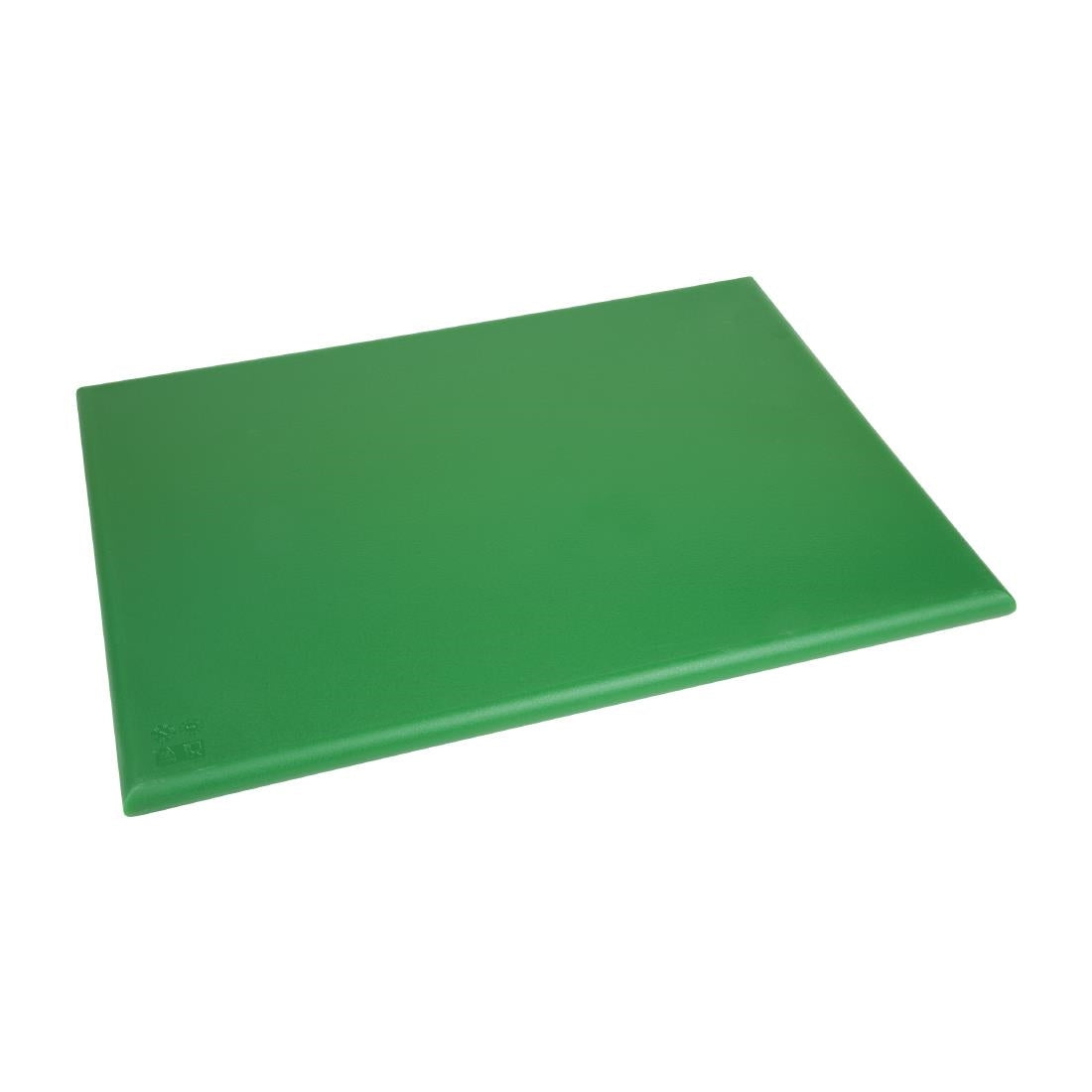 Hygiplas Thick High Density Green Chopping Board Large 600x450x25mm - J043 Hygiplas