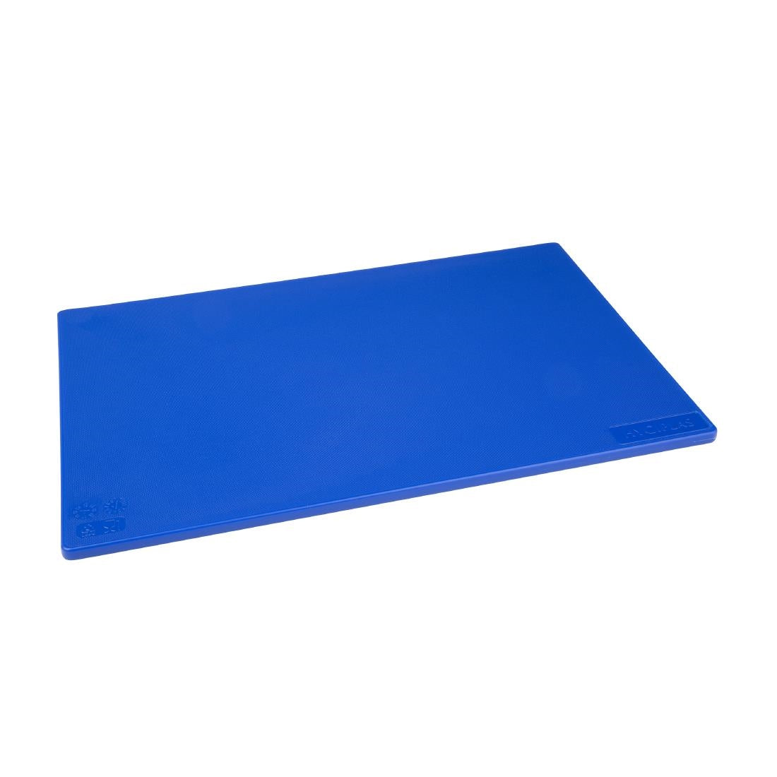 Hygiplas Low Density Blue Chopping Board Standard 450x300x12mm - J257 Hygiplas