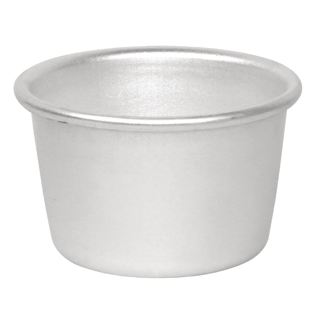 Vogue Aluminium Mini Dariole Mould 85ml (Pack of 6) - K513 Vogue