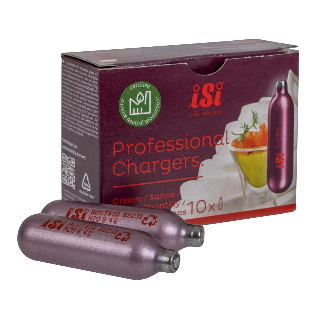 iSi Cream Whipper Bulbs (Pack of 10) - K652 ISI