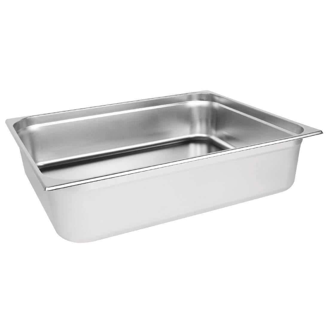 Vogue Stainless Steel 2/1 Gastronorm Tray 150mm - K807 Vogue