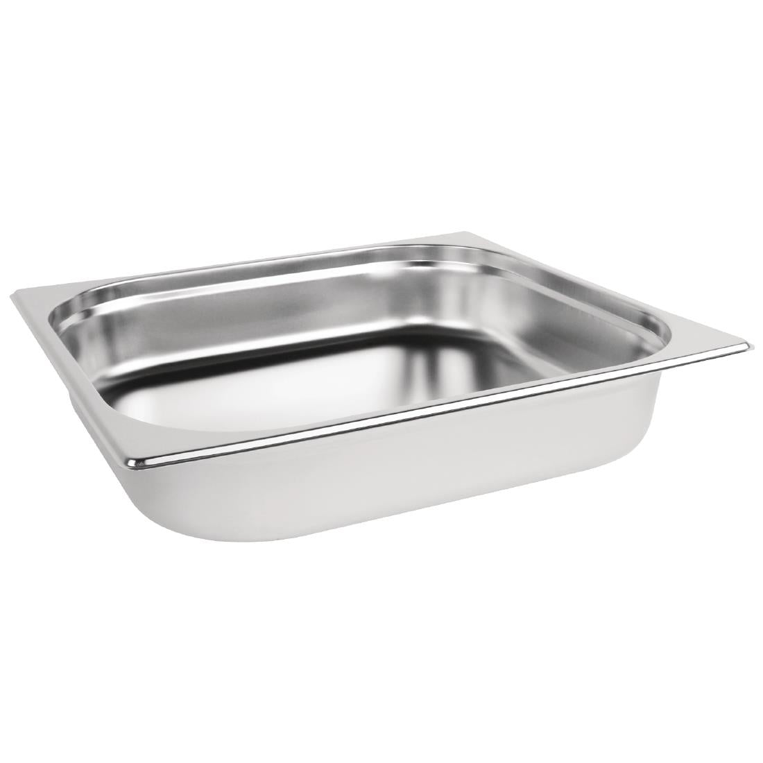 Vogue Stainless Steel 2/3 Gastronorm Tray 65mm - K811 Vogue