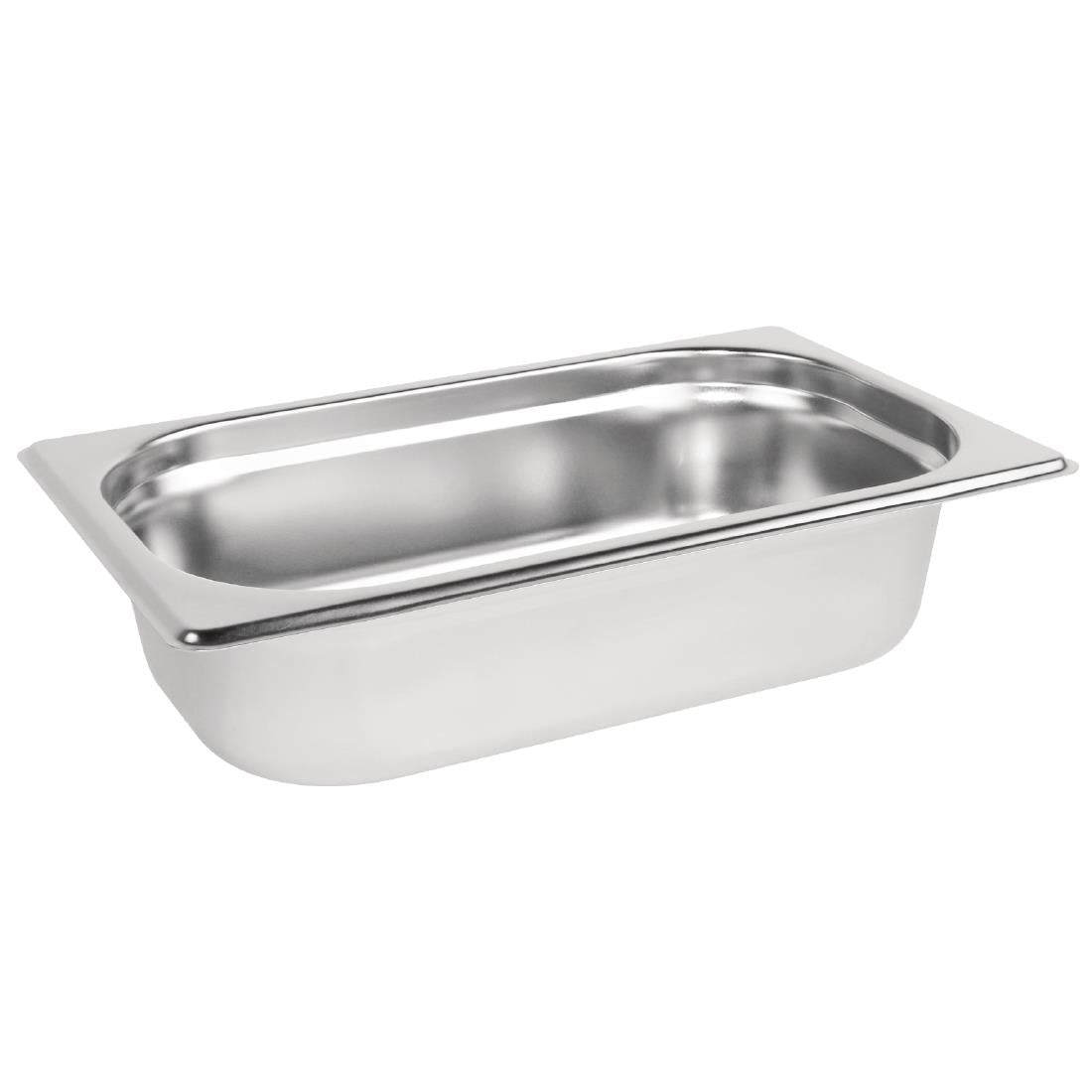Vogue Stainless Steel 1/4 Gastronorm Tray 65mm - K818 Vogue