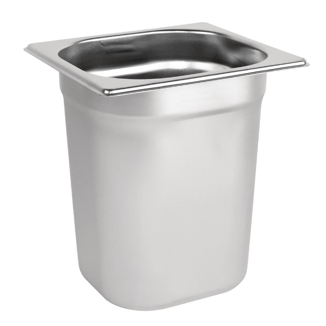 Vogue Stainless Steel 1/6 Gastronorm Tray 200mm - K995 Vogue