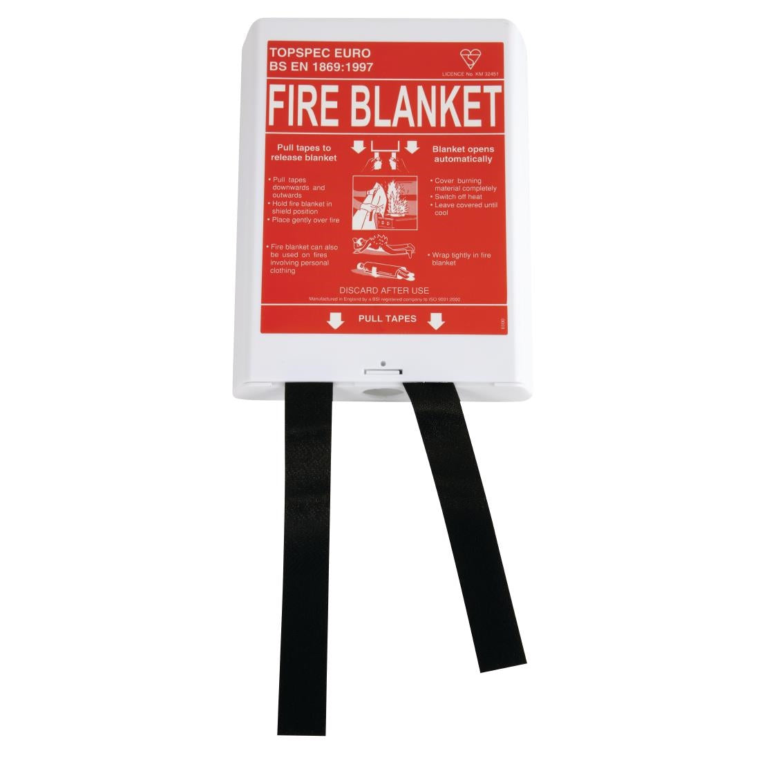 Quick Release Fire Blanket - L973 Topspec Euro