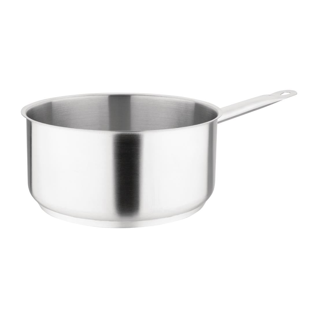 Vogue Stainless Steel Saucepan 24cm - M945 Vogue