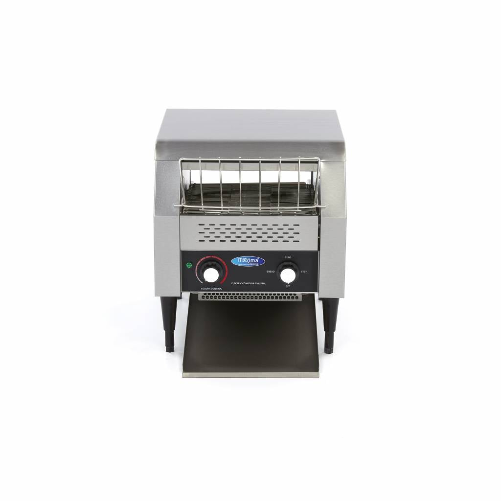 Maxima Toaster Conveyor - 300 Slices/h - Adjustable Speed - incl Crumb Tray - 09300056