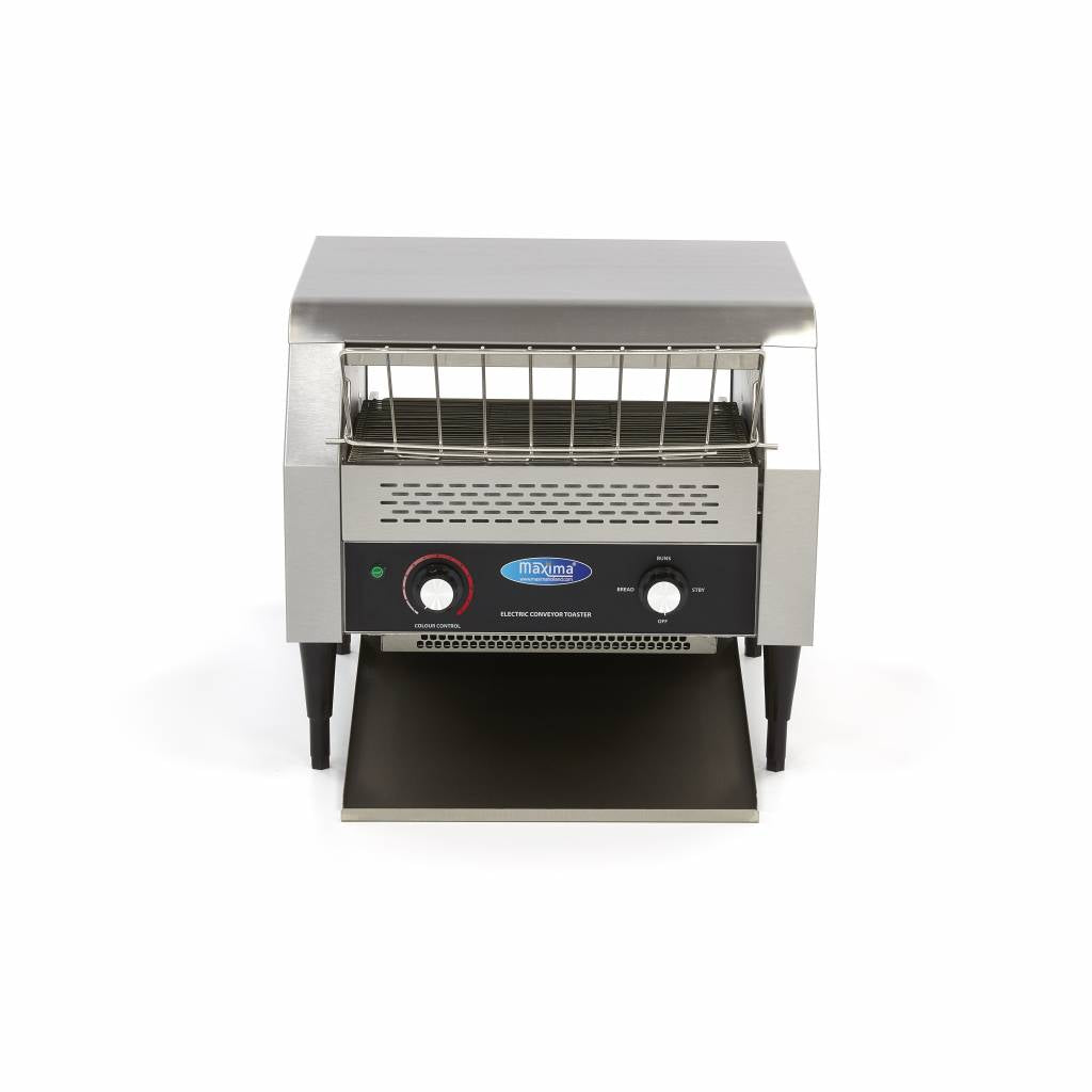 Maxima Toaster Conveyor - 450 Slices/h - Adjustable Speed - incl Crumb Tray - 09300057