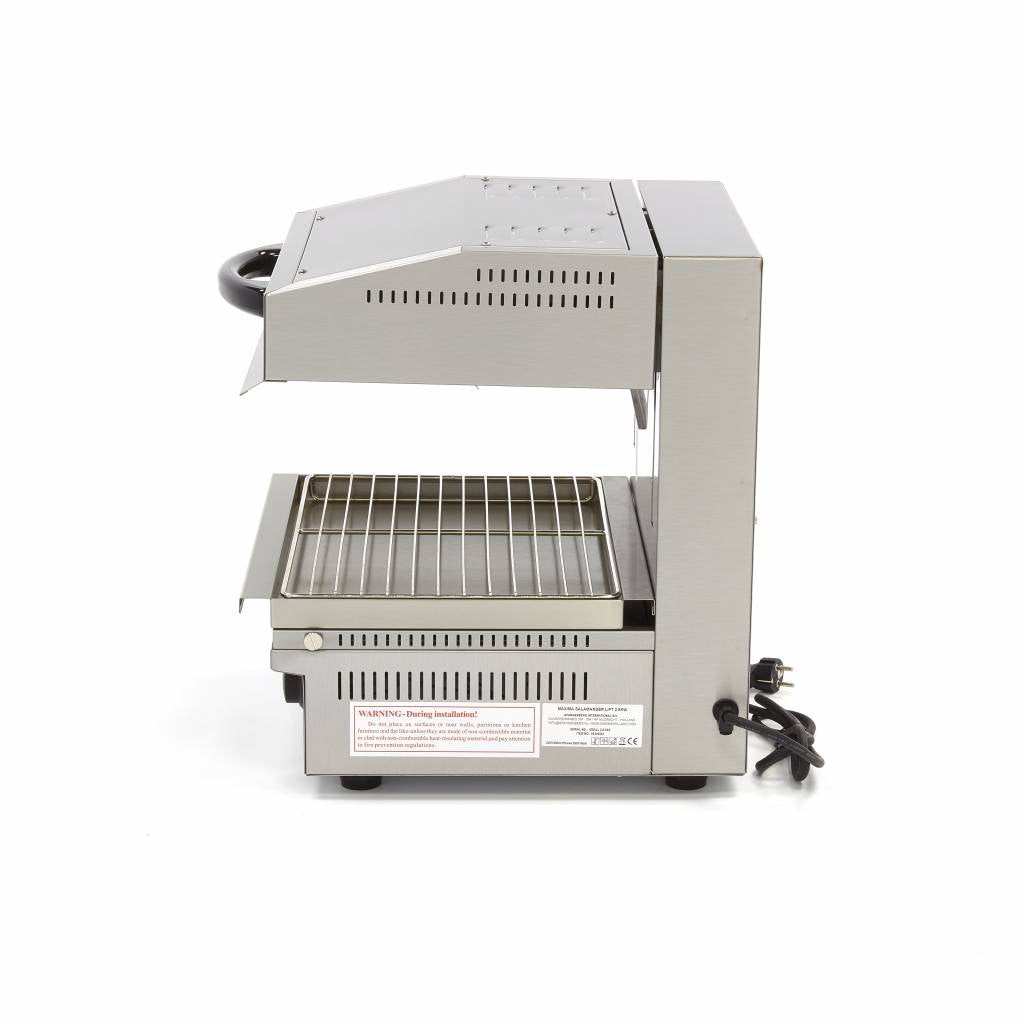 Salamander Grill - 44 x 32 cm - 2800W - met Lift - MAXIMA