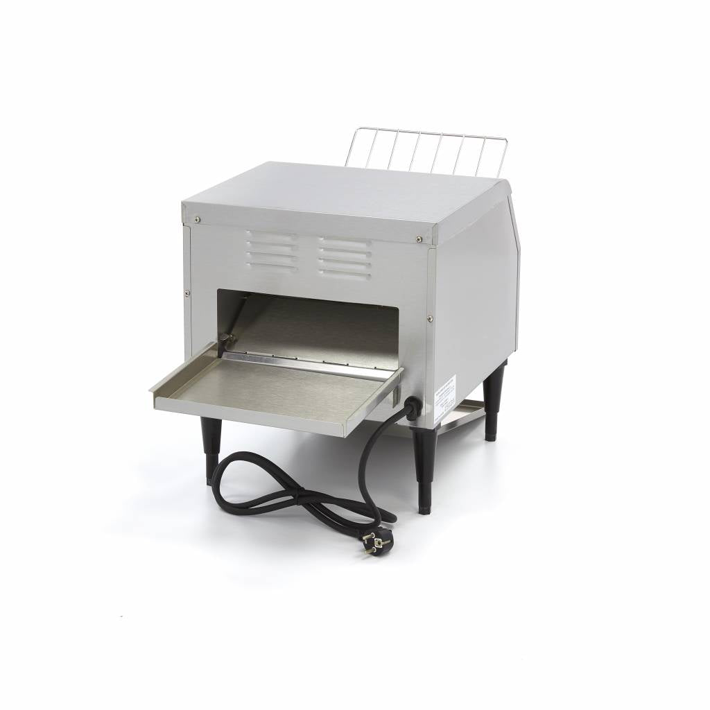 Maxima Toaster Conveyor - 300 Slices/h - Adjustable Speed - incl Crumb Tray - 09300056