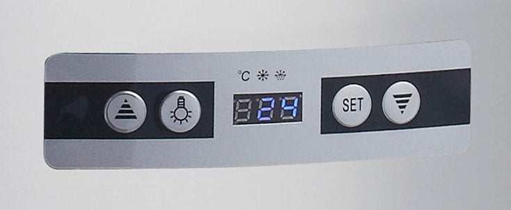 Gebaksvitrine - 100 L - 48 cm - Rond - MAXIMA