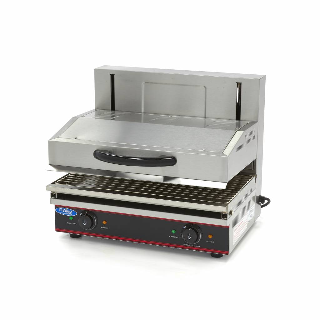 Maxima Salamander Grill - 59 x 32cm - 3600W - with Lift - 09300062