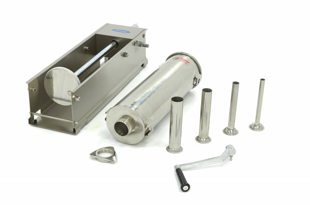 Worstenvuller - 7 L - Horizontaal - incl. 4 Vulbuizen - MAXIMA