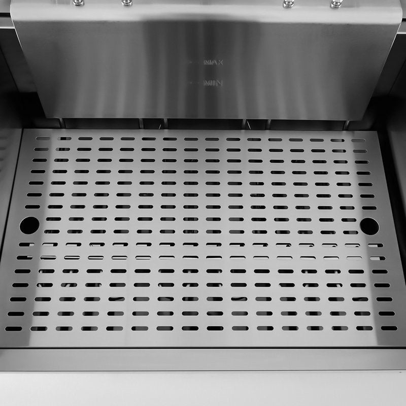 Frituurpan - 45 L - 1 Mand - met Tapkraan - 400V - MAXIMA