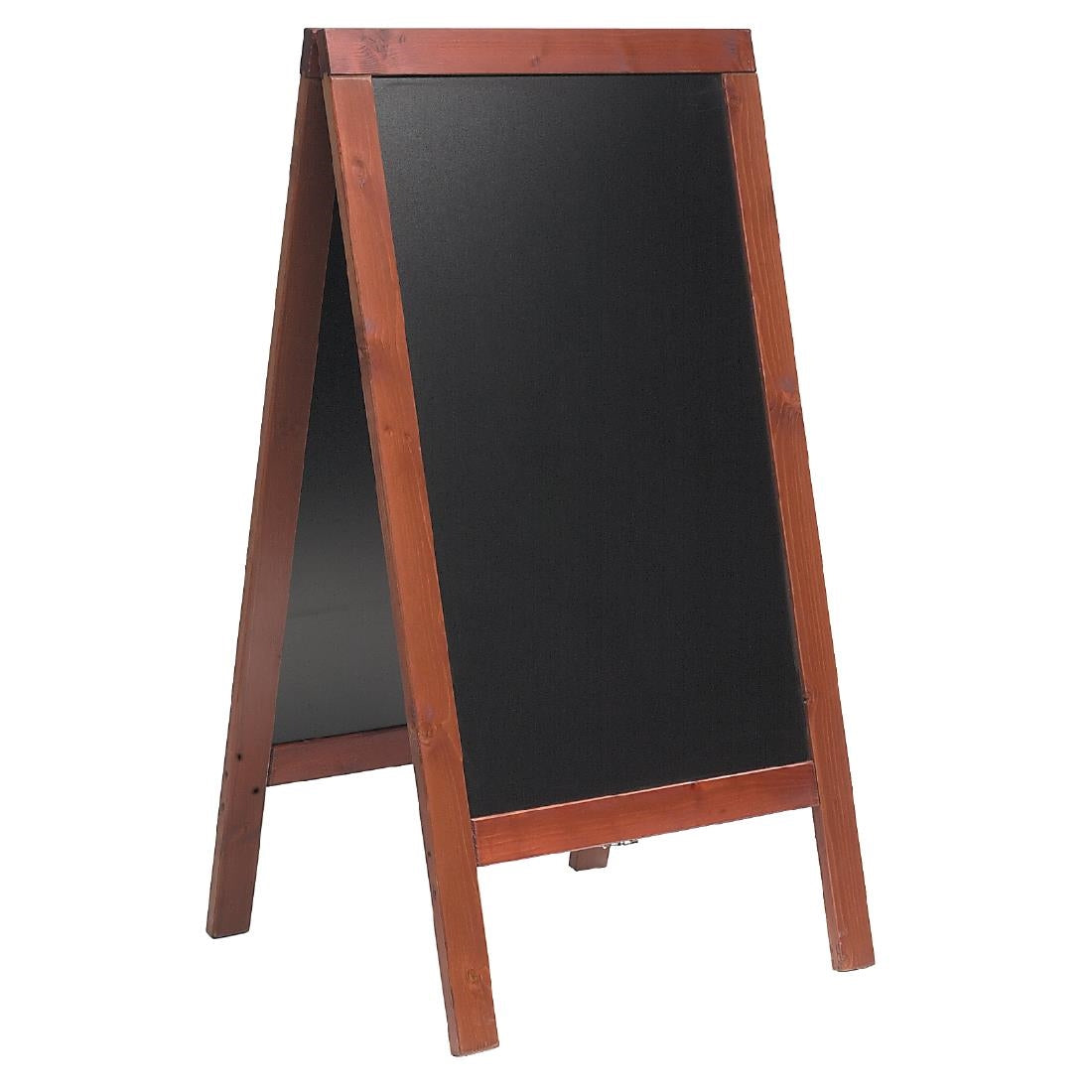 Securit Duplo Pavement Board 1350 x 700mm Mahogany - P514 Securit