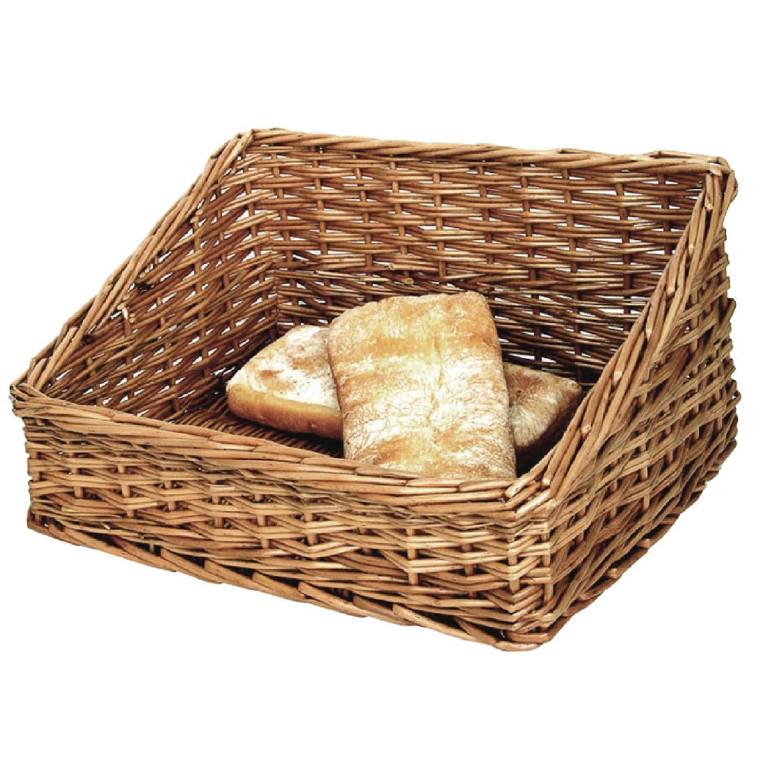 Olympia Bread Display Wicker Basket 360mm - P755 Olympia