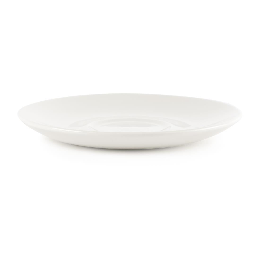 Churchill Plain Whiteware Saucers 160mm (Pack of 24) - P884 Churchill