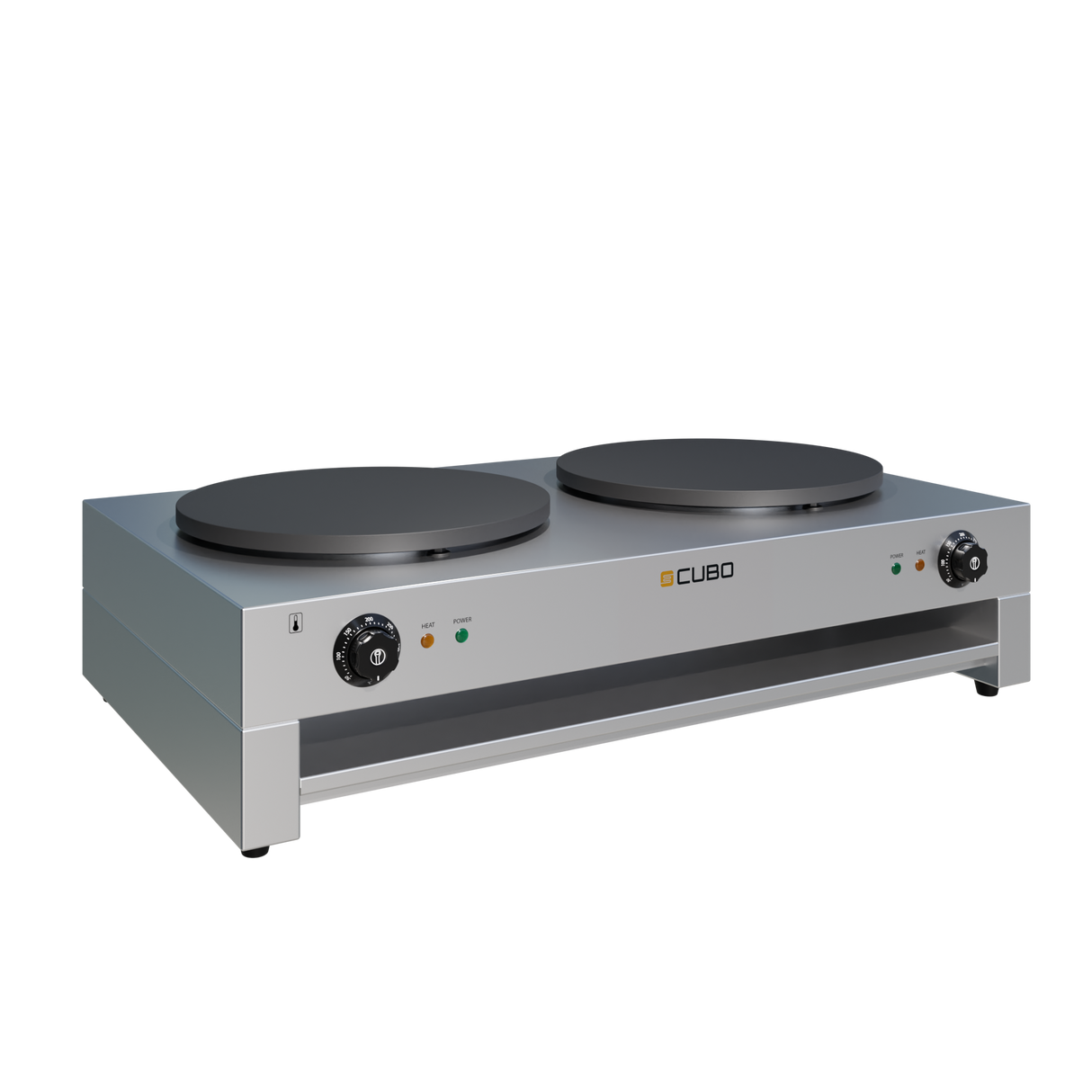 CUBO Dubbele Elektrische Crêpe Maker 2 x 400mm CS-ECMD
