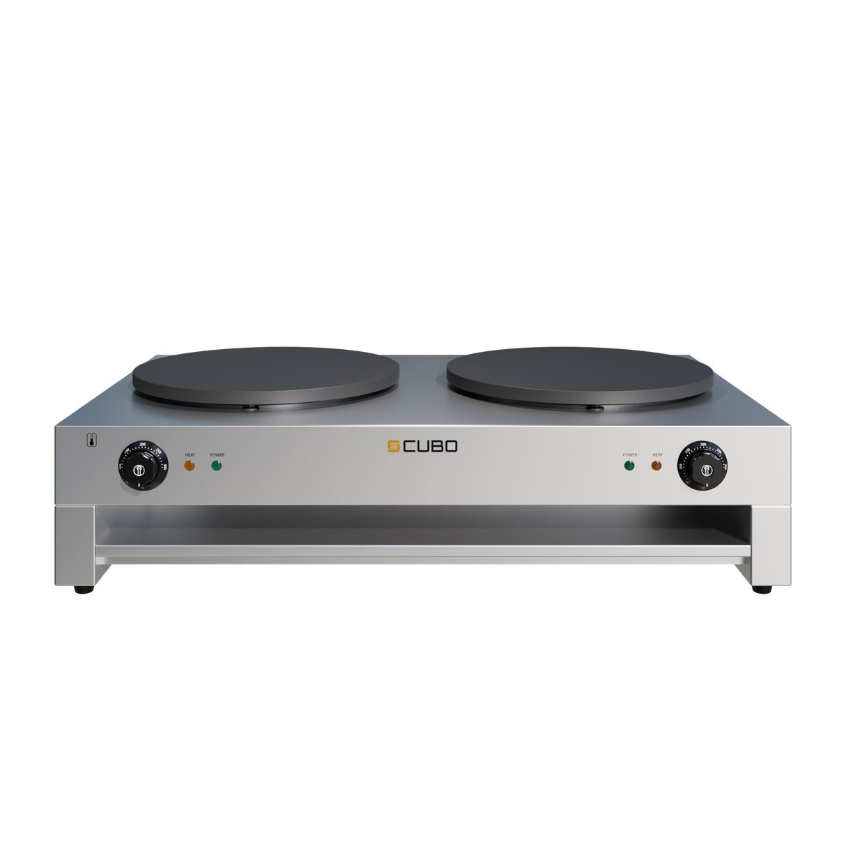 CUBO Dubbele Elektrische Crêpe Maker 2 x 400mm CS-ECMD