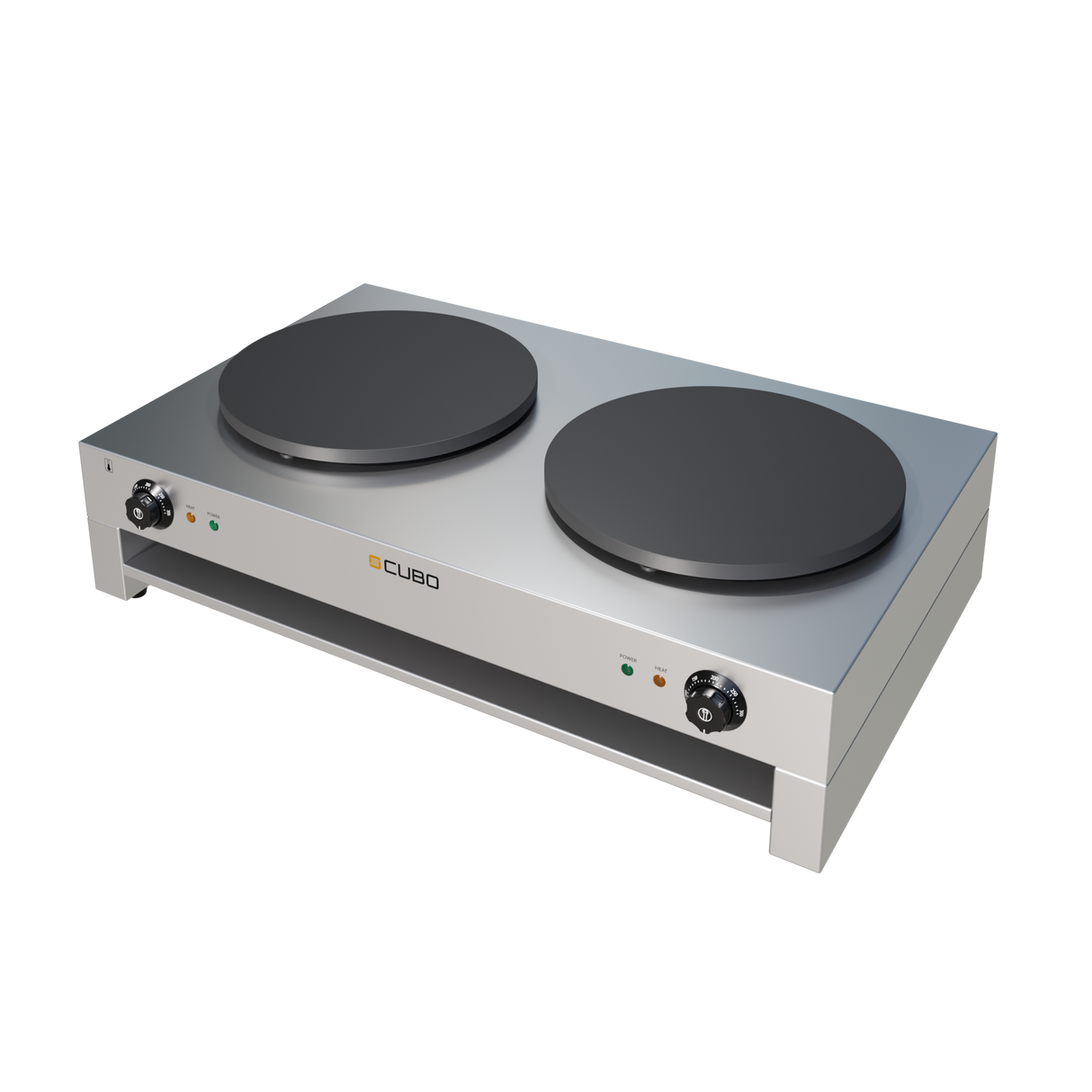 CUBO Dubbele Elektrische Crêpe Maker 2 x 400mm CS-ECMD