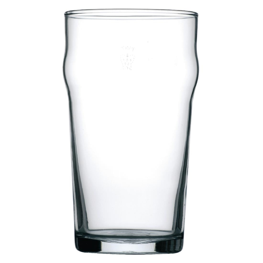 Arcoroc Nonic Pint Glasses 570ml CE Marked (Pack of 24) - FU235 Arcoroc