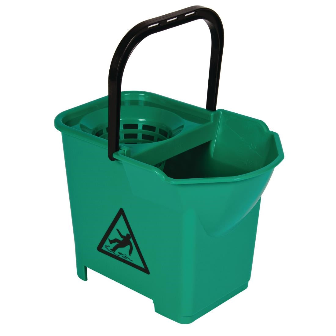 Jantex Colour Coded Mop Bucket Green - S224 Jantex