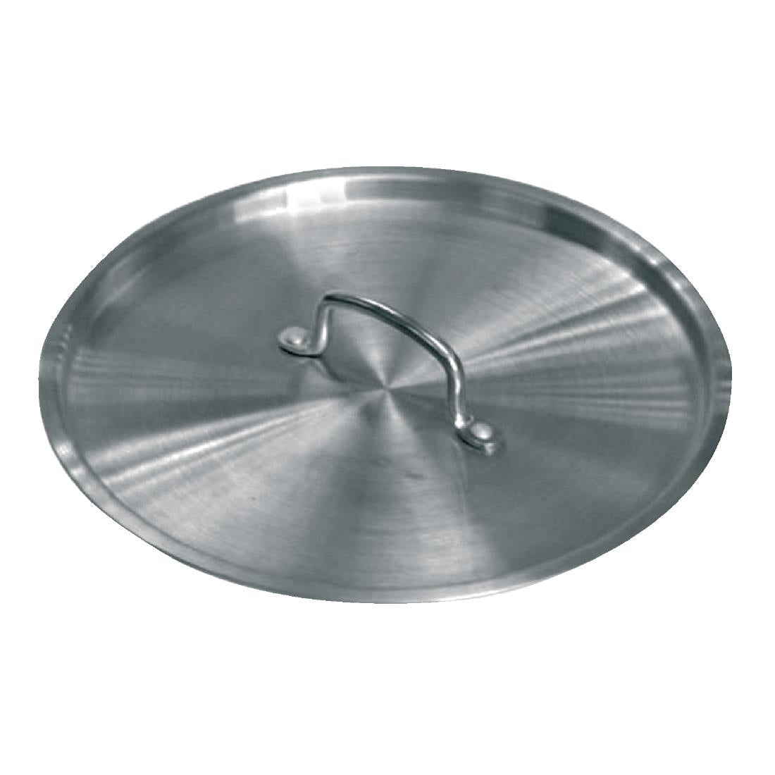 Vogue Aluminium Saucepan Lid 24cm - K252 Vogue