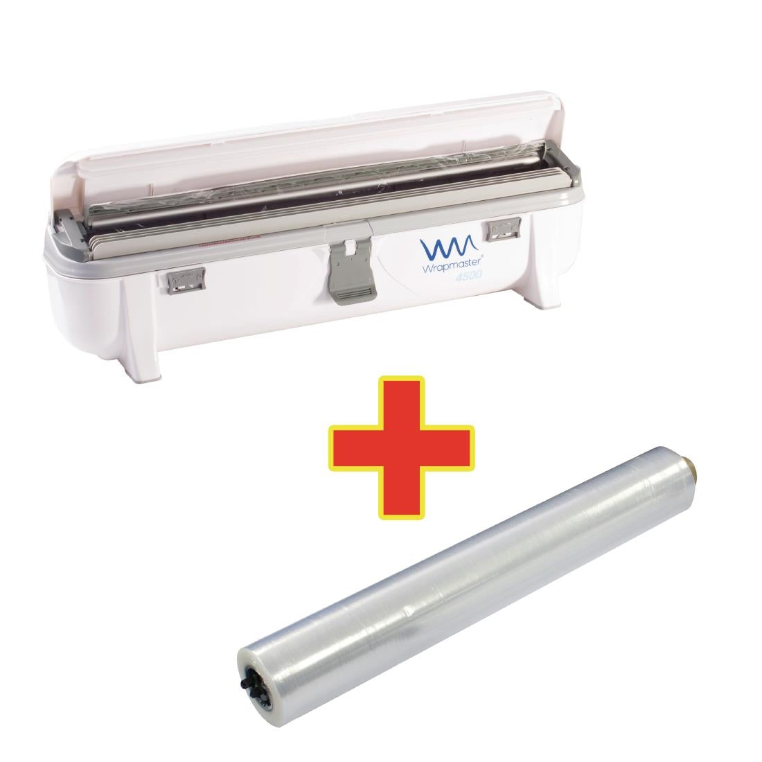 Special Offer Wrapmaster 4500 Dispenser and 3 x 300m Cling Film - S569 Wrapmaster